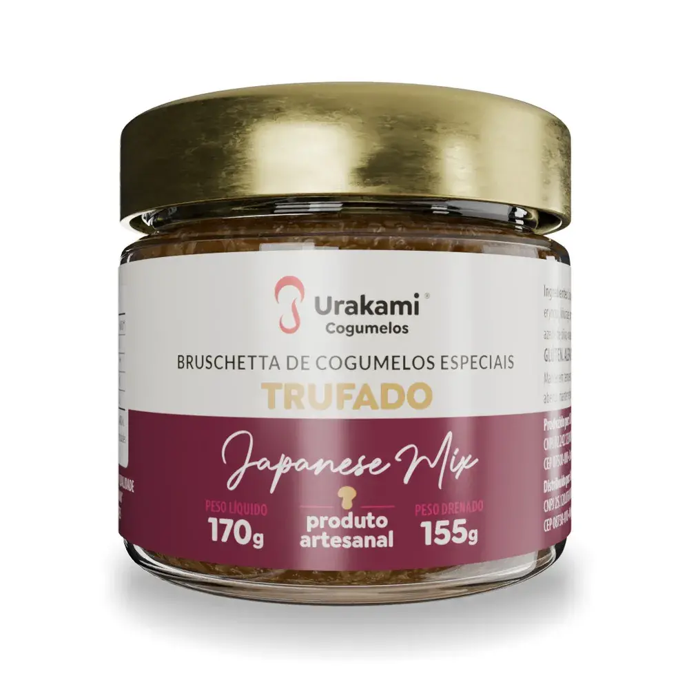 bruschetta de cogumelos trufado